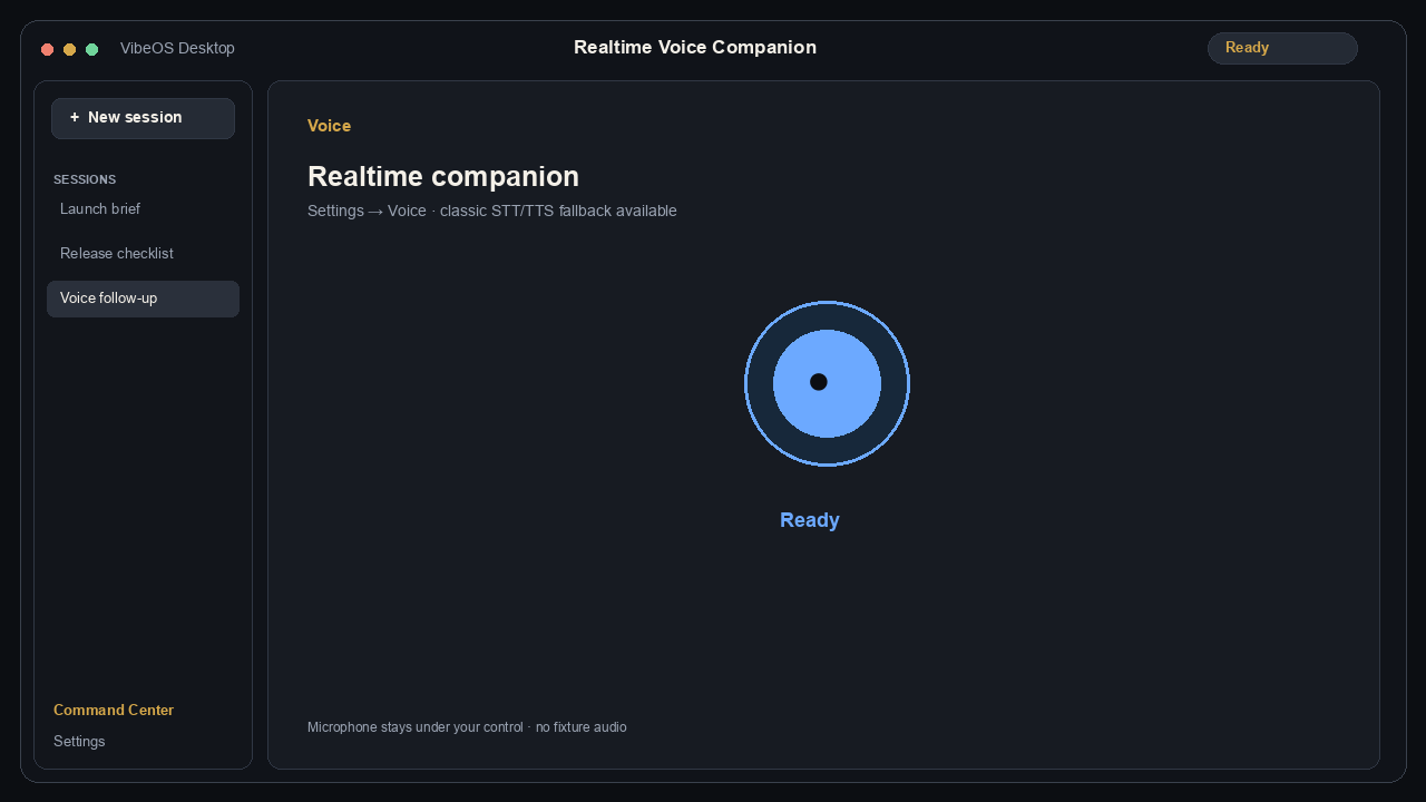 Realtime Voice Companion